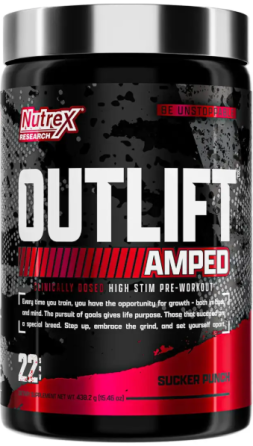 Предтренировочный комплекс Nutrex Outlift Amped 438.2g пунш Киев