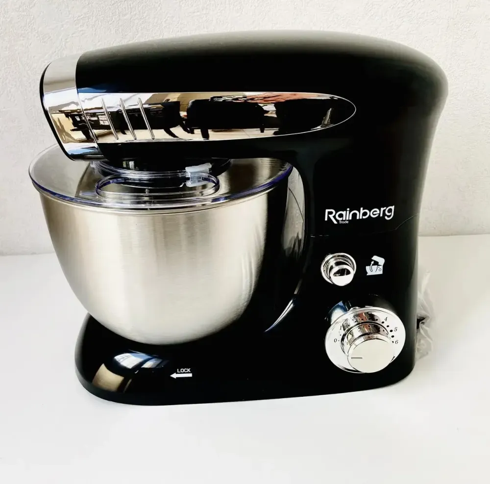 Тестомес 3200Вт. Rainberg 8081 планетарный комбайн Коломия - фото 8