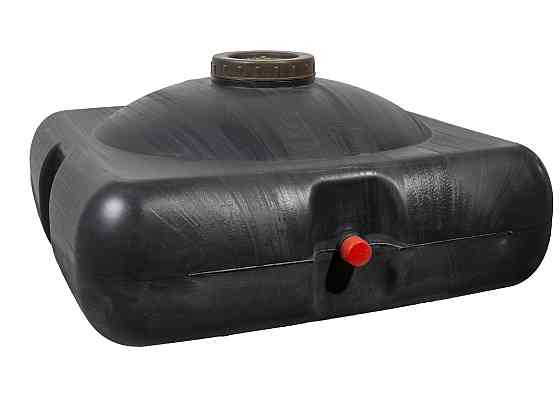 Бак для  душу  100л пластиковий плоский дачний бак для води літній душ Дніпро