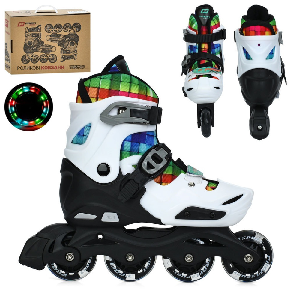 Дитячі розсувні ролики A4158-M-W, розмір 35-38 Вінниця - фото 1