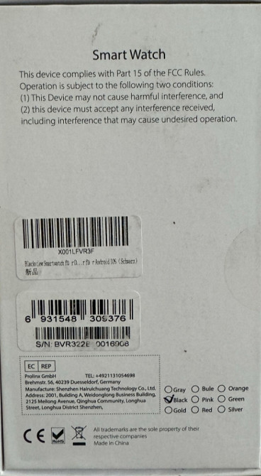 Смарт-Часи Black View R3 MAX Київ - фото 2