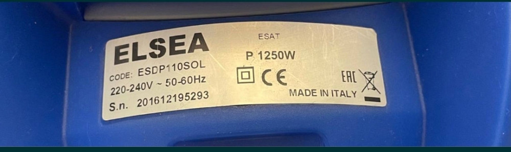 Пилосос: Solaris Elsea AWP 110. Київ - фото 1