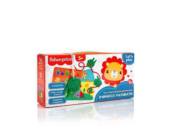 Игра обучающая Fisher-Price. Учимся считать с пластиковыми ладошками VT2905-25 (укр) ТМ VLADI TOYS Киев