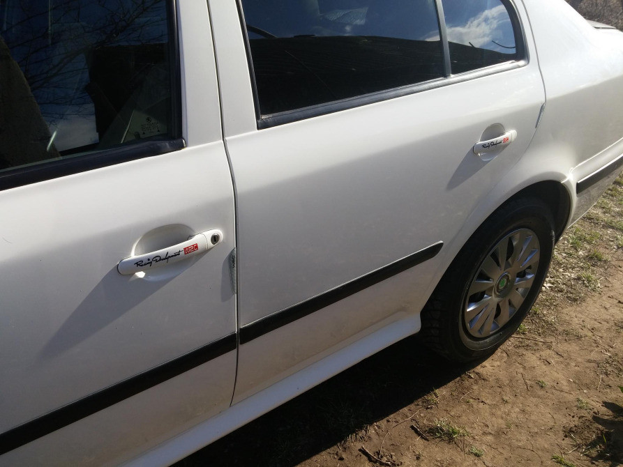 Наклейки на ручки машины Trd номер 7 Белая светоот Киев - изображение 7