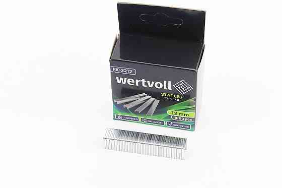 Скоби загартовані 12мм/10,6x1,25мм, R140, к-кт 1000шт FX-2212 Київ