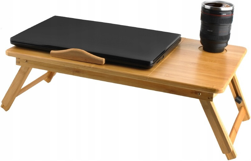 Деревянный Стол для ноутбука с вентиляцией 4 уровня наклона из бамбука Ruhhy (S23452) Нововолынск - изображение 4