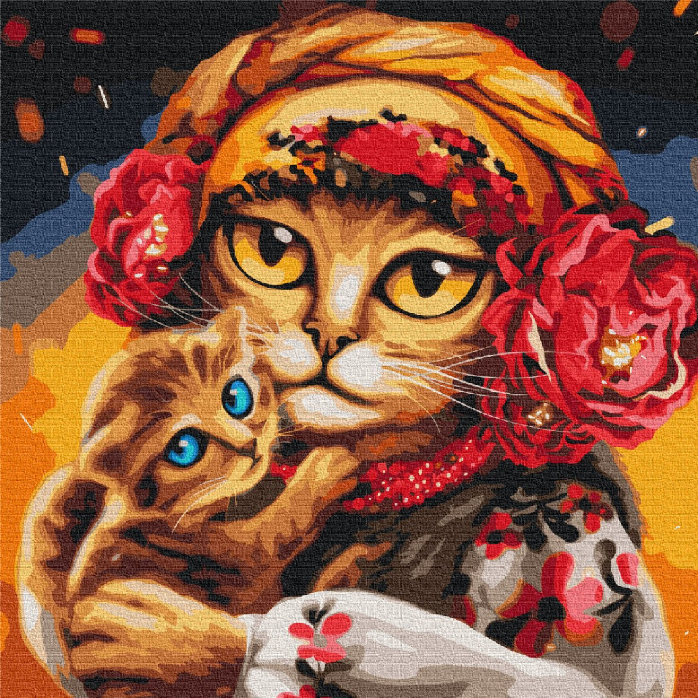 Семья котиков ©Марианна Пащук Киев - изображение 1