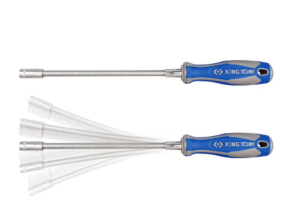 Викрутка торцева 6 мм, 300 мм, гнучка, для хомутів Одеса - фото 1