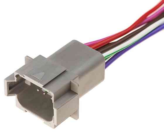 Разьем коннектор с проводом, 8-кон., Спецтехника,  DT04-8P, DT04-08PA,  DEUTSCH Америка, CAT, JCB, MAN Киев