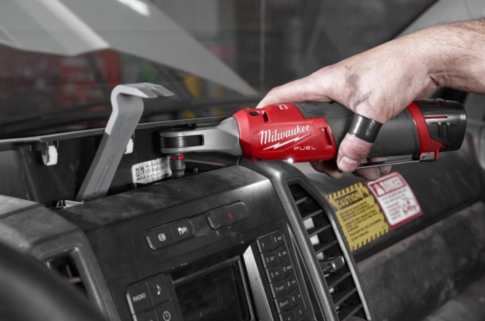 Гайковерт-трещітка кутовий акумуляторний безщітковий 1/4'' MILWAUKEE, M12 FHIR14-0, 47Нм (каркас, картонне пакування) Одеса - фото 7