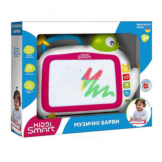 Розвивальна магнітна дошка Kiddi Smart - Музичні барви Дніпро