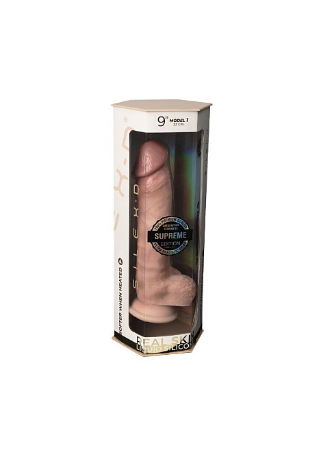 Фаллоимитатор SilexD Tomas Premium Real Skin Flesh (9in MODEL 1) (надорвана упаковка!!!) Sex Aura Киев - изображение 8