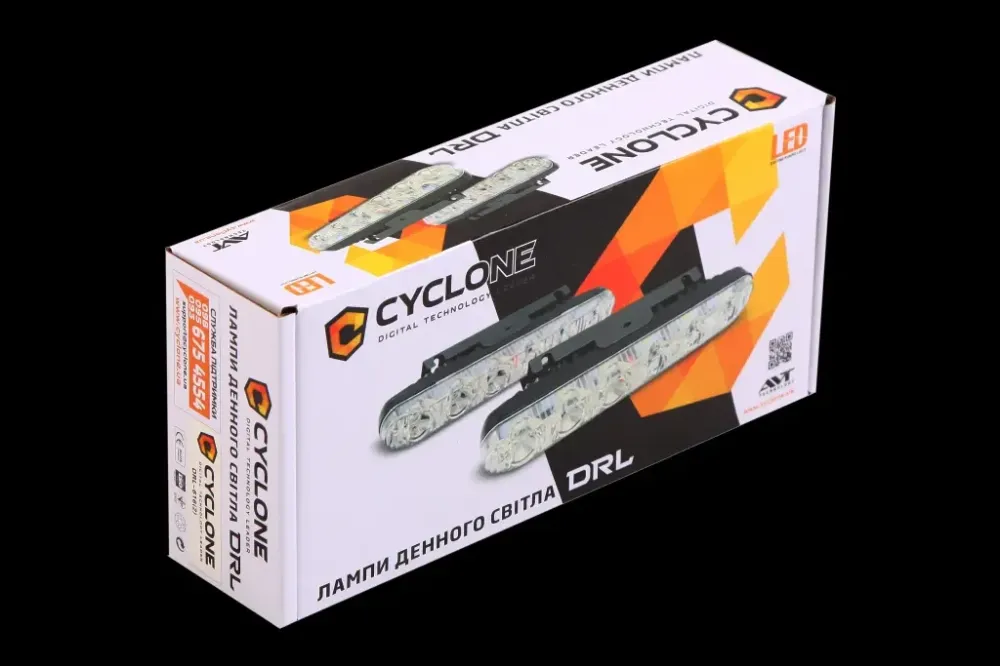 Фара денного світла DRL 170*23*35м Cyclone з поворотом (2 шт.) Вінниця - фото 3