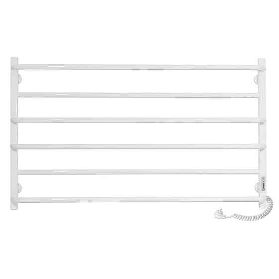 Електричний полотенцесушитель Laris Зебра Практик ЧК6 1000Х600 Е білий Київ