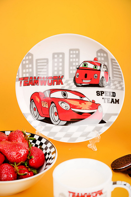 Тарілка обідня Limited Edition Cars (6533282) Київ - фото 3