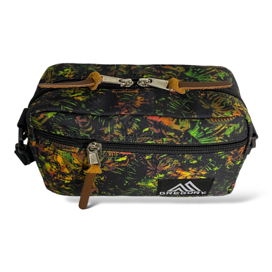 Сумка через плече Gregory padded shoulder pouch жовтогарячий квіти Запоріжжя