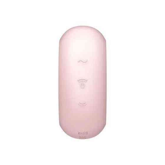 Вакуумный стимулятор с вибрацией Satisfyer Pro To Go 3 Rose Sex Aura Киев