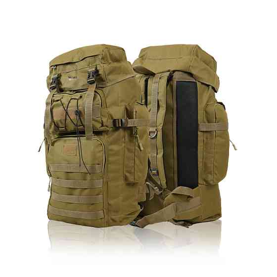 Тактичний рюкзак 70л койот. Великий рюкзак тактичний, армійський рюкзак на 70 літрів Київ