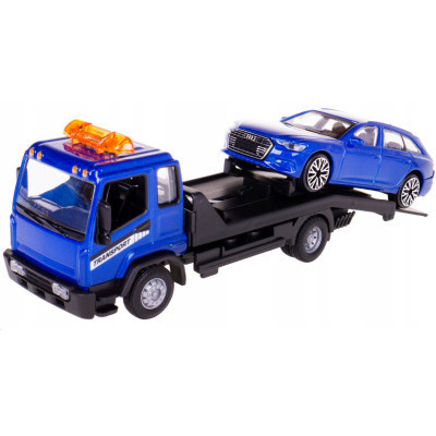 Спецтехніка Bburago Евакуатор з автомоделлю Audi A6 Avant (18-31418) Вінниця - фото 3