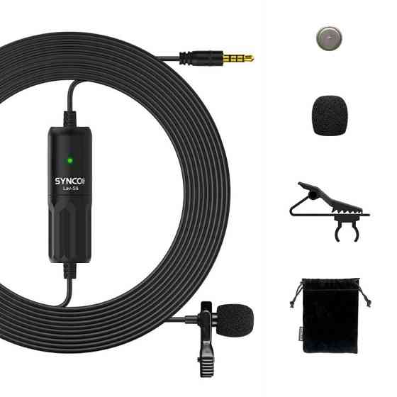 Петличный микрофон для телефона 8м Synco Lav-S8 Киев