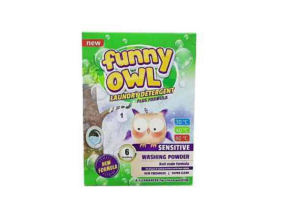 Пральний порошок 420г авт ДИТЯЧИЙ SENSITIVE ТМ Funny Owl Київ