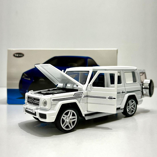 Машина TK Uniion Group Auto Expert Mercedes Gelonendewagen Гелендваген 1:32 Біла (LF - 16127) Чернігів - фото 9