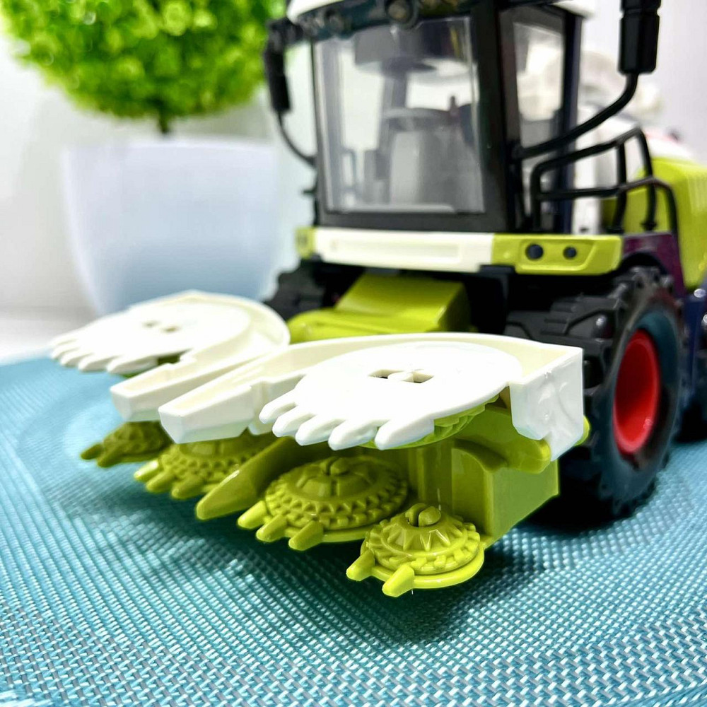 Комбайн інерційний з причепом звук світло рухомі деталі 40см Вид 1 (550-5C-6C) Чернігів - фото 5