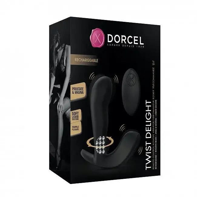 Універсальний вібратор з перлинним масажем Dorcel TWIST DELIGHT Львов - изображение 9