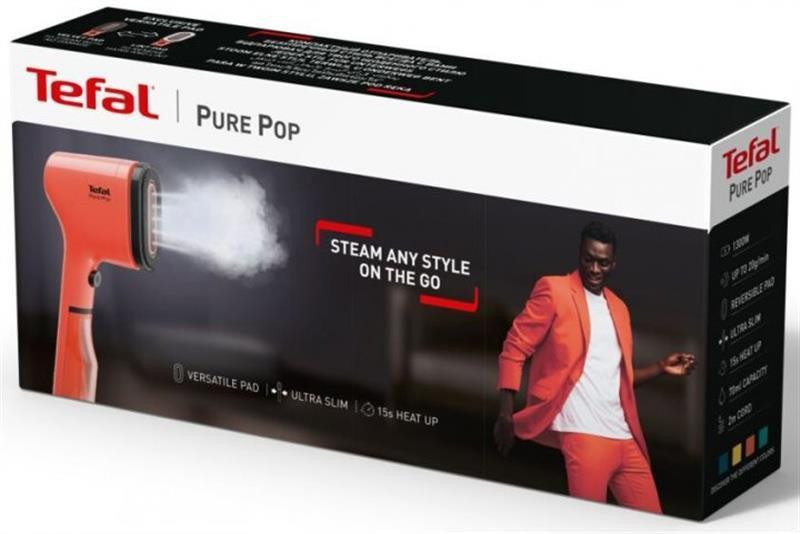Відпарювач Tefal Pure Pop Coral DT2022E1 ( Червоний ) Харьков - изображение 12