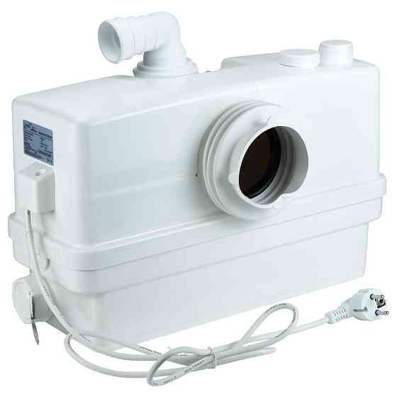 Станція каналізаційна 0.6кВт Hmax 8.5м Qmax 110л/хв 3 входу + фронтальний вхід 90мм LEO 3.0 WC601A (776914) Рівне