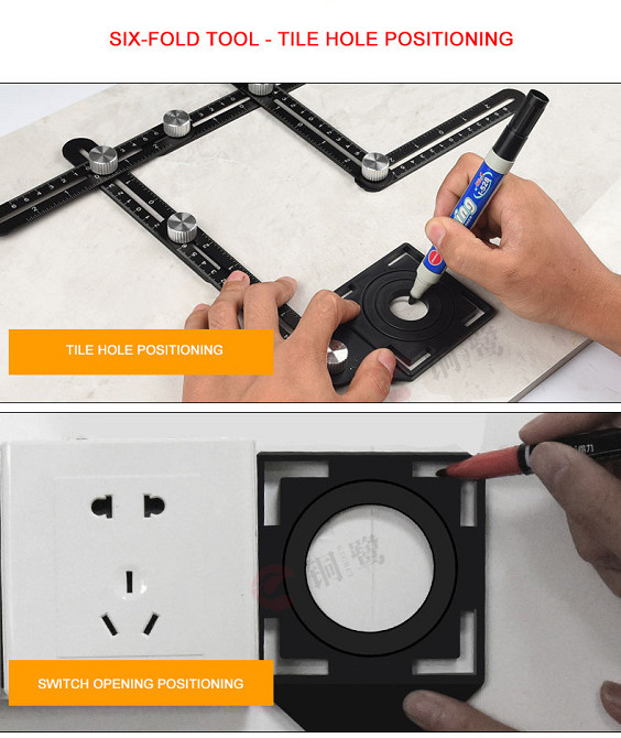 Насадка локатор для шаблометра,шаблон для плитки,локатор для плитки,шаблон для разметки плитки JNZ (98745596) Киев - изображение 6