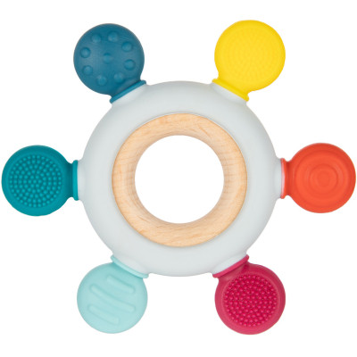 Прорізувач Canpol babies дерев'яно-силіконова Кермо (80/305) Вінниця - фото 1