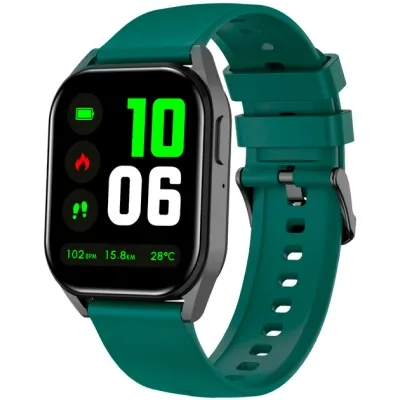 Смарт-часы Canyon Chatter SW-58 BT-CALL Black Green (CNS-SW58BG) Винница