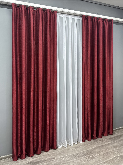 Комплект готовых штор VR-Textil Софт 
