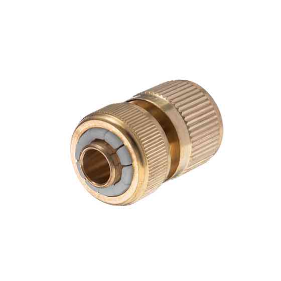 Конектор латунний 1/2" на шланг 1/2", STORM Львів