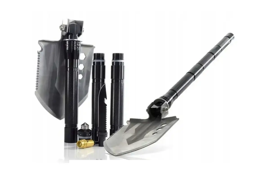 Саперная тактическая складная лопата для выживания 12 в 1 Винница - изображение 6