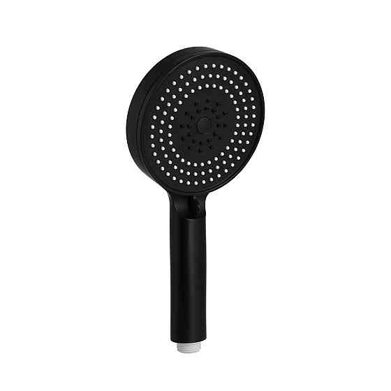 Лійка для ручного душу Qtap Rucni D 130 мм округла QTRUC125BLM45951 Black Matt Київ