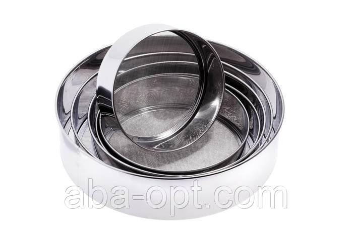 Сито нержавіюче для борошна Ø 140/170/190/200/230/260 мм (набір 6 шт) Одеса - фото 1