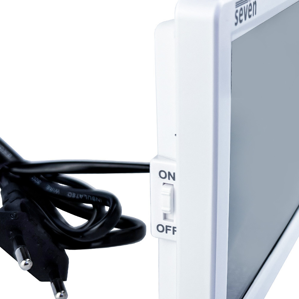 Видеодомофон 7 дюймов SEVEN DP-7570 FHD IPS white Киев - изображение 6