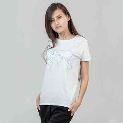 Футболка Sol's Pioneer Women World Map білий XL (03579102/104XL) Винница