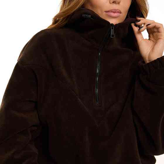 Шоколадний костюм зимовий флісовий. Жіночий теплий костюм Pobedov Huggi жіночий Київ