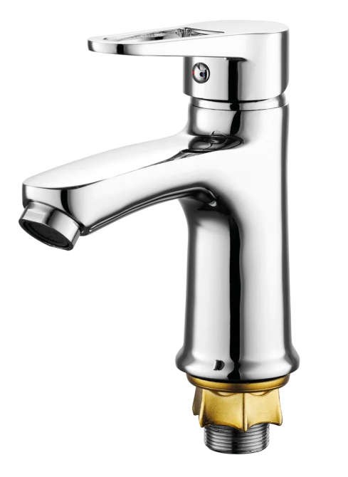 Смеситель для умывальника Mixxus Elba 001 Nut без подводки MI6298 Харьков - изображение 1