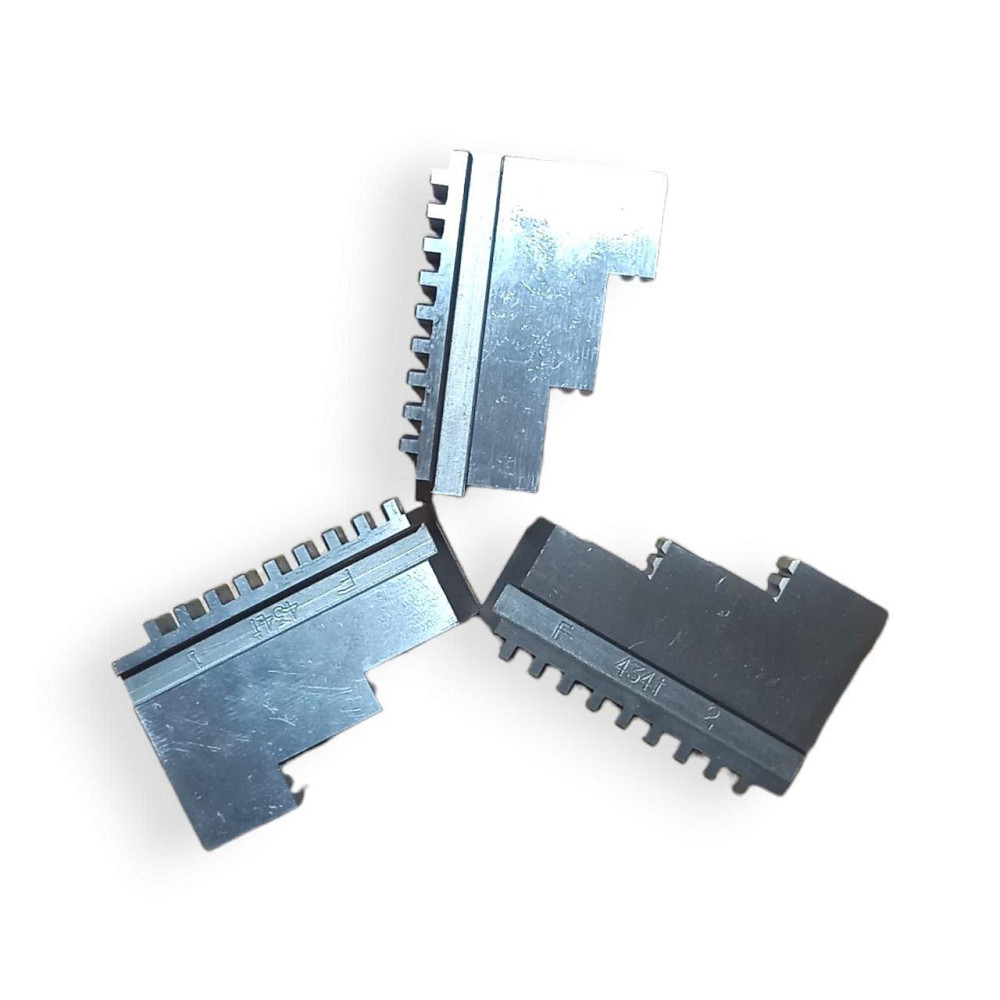 Кулачки под токарный патрон -Прямые 250мм Шаг 10 Ширина 27мм Харьков - изображение 2