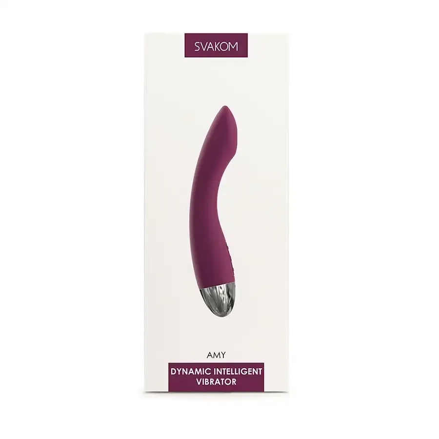 Вібратор для точки G з інтелектуальним режимом Svakom Amy Violet Львів - фото 8