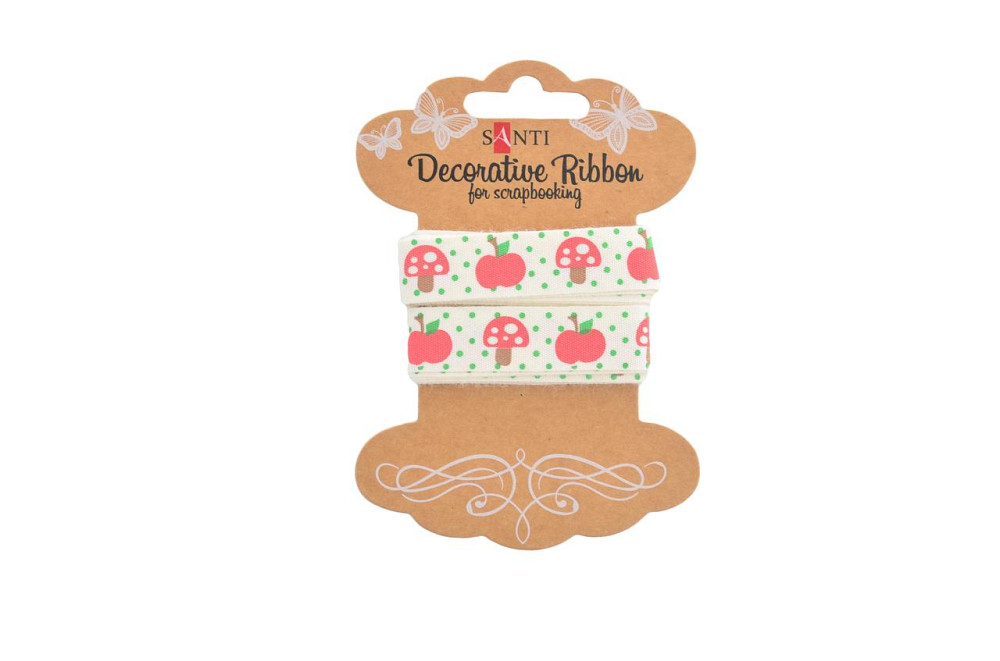 Стрічка бавовняна з малюнком 