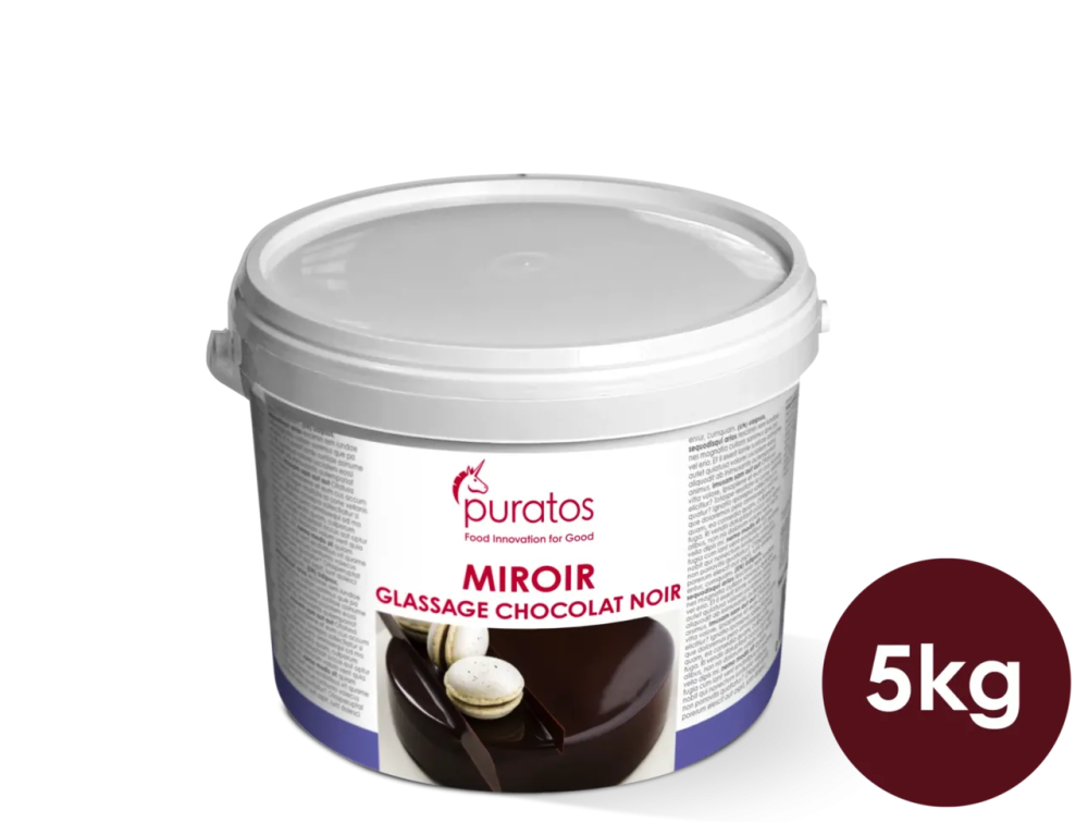 Глазурь 5kg Мируар Элассаж Шоколад Нуар Павлоград - изображение 1