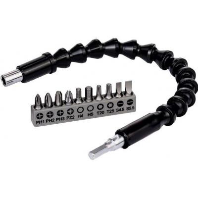 Набор бит Bosch 10 шт + гибкий удлинитель 300 ММ (2.608.522.377) Винница - изображение 1