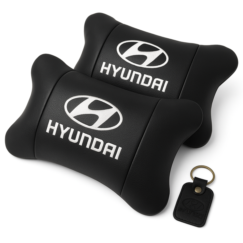 Практична автомобільна подушка на підголівник Hyundai Хундай, Подушка для підтримки голови в машині VG-85 Львів - фото 17