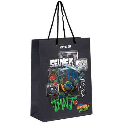 Подарочный пакет Kite Ninja Turtles, 18х24 см (NT25-265) Винница