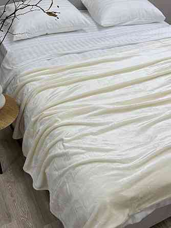 Ecotton Плед Ecotton 200х220 см Well Soft світло-молочний (11-9608 Coconut milk) Коломия